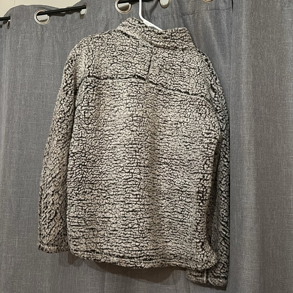 Nordstrom grey thick fleece - Picture 4 of 10